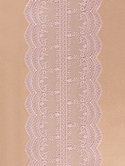 Кружево на сетке, 95 мм, 11±1 м, нежно-розовое - Фото 3