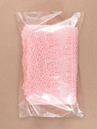 Кружево на сетке, 95 мм, 11±1 м, нежно-розовое - Фото 5