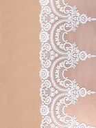 Кружево на сетке, 280 мм, 11±1 м, белое - Фото 2