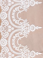 Кружево на сетке, 280 мм, 11±1 м, айвори - Фото 3