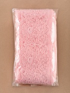 Кружево на сетке, 145 мм, 11±1 м, нежно-розовое - Фото 5