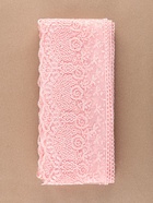 Кружево на сетке, 125 мм, 11±1 м, нежно-розовое 9597917