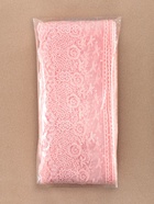 Кружево на сетке, 125 мм, 11±1 м, нежно-розовое 9597917