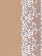 Кружево на сетке, 110 мм, 11±1 м, белое - Фото 2