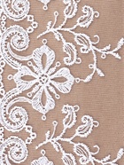 Кружево на сетке, 110 мм, 11±1 м, белое - Фото 3