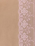 Кружево на сетке, 110 мм, 11±1 м, нежно-розовое - Фото 2