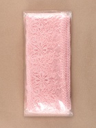 Кружево на сетке, 110 мм, 11±1 м, нежно-розовое 9597920