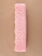 Кружево на сетке, 55 мм, 11±1 м, нежно-розовое - Фото 4