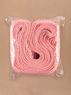 Кружево на сетке, 55 мм, 11±1 м, нежно-розовое - Фото 5