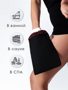 Рукавица Кесе KELEBEK классическая жесткая, черная c эластичной манжетой, тип 167-L - Фото 4