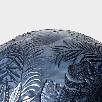 Салатник "Арабис" 33 см, цвет голубой