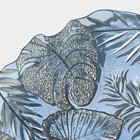 Салатник «Арабис», 2.3 л, d=33 см, стекло, голубой - Фото 9