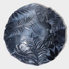 Тарелка «Арабис», d=21.5 см, стекло, голубая - Фото 2