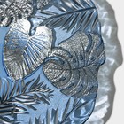 Тарелка «Арабис», d=21.5 см, стекло, голубая - Фото 6