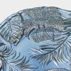 Тарелка подстановочная «Арабис», d=33 см, стекло, голубая - Фото 9