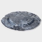 Тарелка «Арабис», d=28 см, стекло, голубая - Фото 4