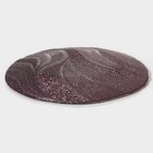 Тарелка подстановочная «Драхна», d=33 см, стекло, бордовая - Фото 5