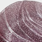 Тарелка «Драхна», d=28.5 см, стекло, бордовая - Фото 9