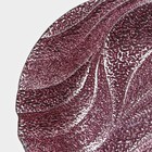 Тарелка «Драхна», d=21 см, стекло, бордовая - Фото 8