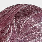 Тарелка «Драхна», d=21 см, стекло, бордовая - Фото 9