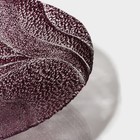 Салатник «Драхна», d=33 см, стекло, бордовый - Фото 4