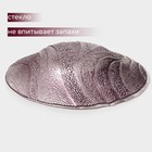 Тарелка «Драхна», d=21 см, стекло, бордовая - Фото 2