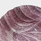 Тарелка «Драхна», d=21 см, стекло, бордовая - Фото 9