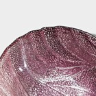 Салатник «Драхна», d=15 см, стекло, бордовый - Фото 9