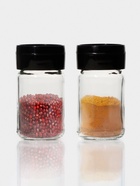 Набор для специй «Лекса», 150 мл, стекло, пластик, чёрный - Фото 2