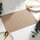 Салфетка на стол Доляна, цв.коричневый, 45*30см - Фото 2