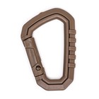 Карабин тактический, пластик, хаки, нагрузка: 80 кг, 8.5 см - Фото 1