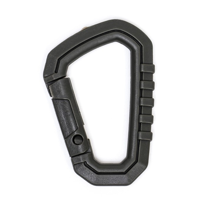 Карабин тактический, пластик, нагрузка: 80 кг, 8.5 см - Фото 1