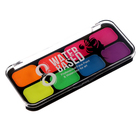 Аквагрим профессиональный для лица и тела, 8 неоновых цветов, кисточка - Фото 4