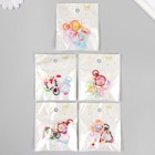 Карабин металл с кольцом "Медвежонок с бантиком" МИКС 3,4х2,3 см (комплект 4 шт) - фото 24389605