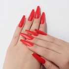 Накладные ногти «Яркость», 100 шт, форма балерина, в контейнере, разноцветные - фото 30771650