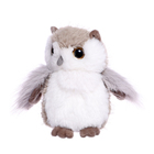 Мягкая игрушка-брелок «Сова серая», 13 см - фото 24742132