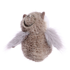 Мягкая игрушка-брелок «Сова серая», 13 см - фото 24742133