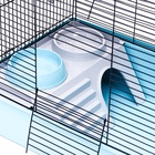 Клетка для шиншиллы «Пижон» №10, разборная, 58×40×88, бирюзовая - Фото 12