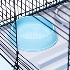 Клетка для шиншиллы «Пижон» №10, разборная, 58×40×88, бирюзовая - Фото 13