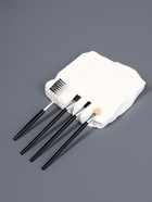 Набор кистей для макияжа SMOKY, 4 шт., чёрная - Фото 2