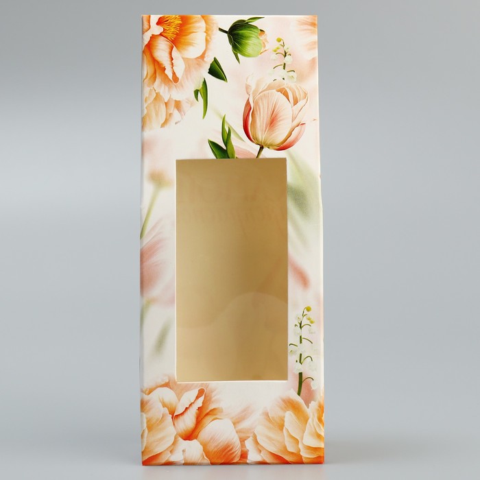 Коробка складная «Тюльпаны», 5 х 14 х 3 см