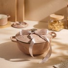 Казан SL Home, 3.65 л, d=25, h=10.5, с эмалированным покрытием, чугун, бежевый - Фото 5