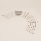 Сковорода-Вок SL Home, 5.4 л, d=36 см, h=10 см, чугун, эмалированное покрытие, в комплекте с палочками, индукция, бежевая - Фото 4