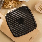 Крышка - пресс SL Home, 23×23×5.5 см, чугун, чёрная - Фото 6