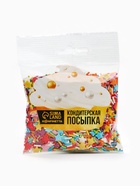 Посыпка микс звёздочки и палочки, 50 г - Фото 4