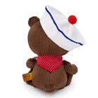 Мягкая игрушка «Медведь Федот», в морском берете с якорем, 15 см - Фото 3