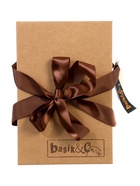 Мягкая игрушка «Басик», в шапке и шарфе с сердечком», 19 см - фото 7623004