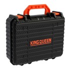 Дрель-шуруповерт KINGQUEEN  KQ-101k, 18 В, 2х2 Ач, 20 Нм, 2 скорости, 450-1500 об/мин, кейс - фото 23713675