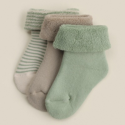 Носки детские махровые 3 пары SL HOME, 12-14 см