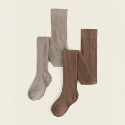 Колготки детские SL Home 2 пары, рост 68-74 см, молочные, бежевые